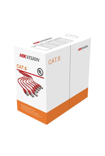 Cablu UTP cat6 0.565mm, cupru integral, cutie 305 metri - HIKVISION DS-1LN6-UU