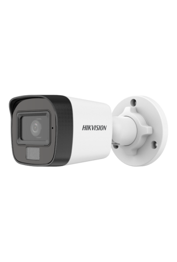 Dual Light - Camera analog 2MP, lentila 2.8mm, IR 30m, WL 20m, TVI/AHD/CVI/CVBS, Mic., IP67 - HIKVISION DS-2CE16D0T-LFS-2.8mm