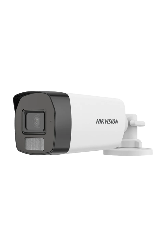 Dual Light - Camera analog 3K, lentila 3.6mm, IR 40m, WL 40m, TVI/AHD/CVI/CVBS, Mic. - HIKVISION DS-2CE17K0T-LFS-3.6mm