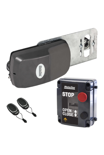 Kit automatizare usa sectionala max. 15mp, motor 24V DC- MOTORLINE KVM25
