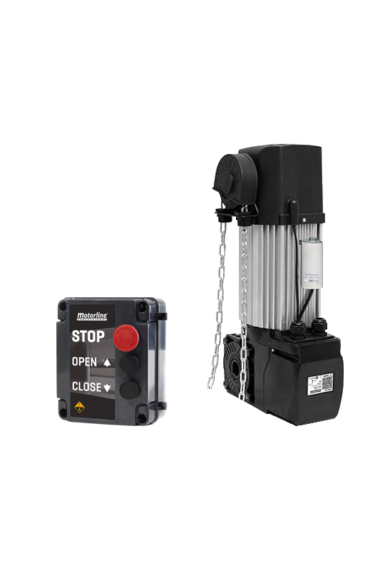 Kit automatizare usa sectionala max. 48mp, motor 230V AC- MOTORLINE KVM110