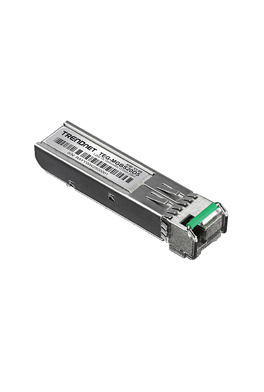 Modul SFP Dual Wavelength Single-Mode Simplex LC, 1.25G, RX:1310nm/TX:1550nm, 20Km - TRENDnet TEG-MGBS20D5