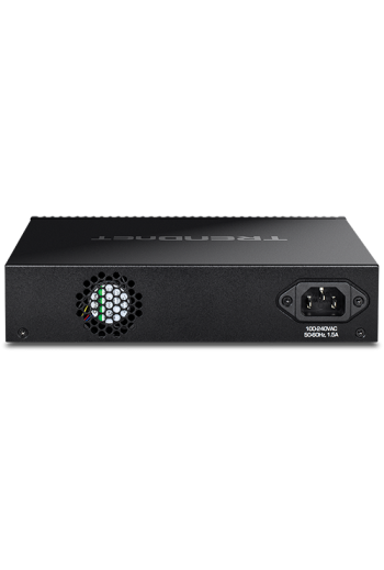 Switch 12 porturi SFP+ 1/10G, 1 x consola RJ45, management, 1U - TRENDnet TL2-F7120