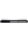 Patch Panel 16 porturi RJ45 UTP, Cat6a, Ecranat, 1U - TRENDnet TC-P16C6AS