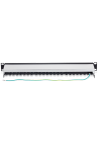 Patch Panel 24 porturi RJ45, Cat6a, Ecranat, 1U - TRENDnet TC-P24C6AS