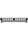 Patch Panel ecranat 24 porturi blank keystone inclinate 1U - TRENDnet TC-KP24SA