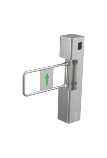 Poarta batanta partea dreapta, Card MiFare, Brat metalic, latime banda 900mm - HIKVISION DS-K3BC411X-RS-M-Dp90