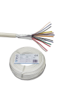 Cablu de alarma 12 fire ecranate, cupru integral, 100m - Eraya AL11222-100