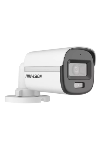 ColorVu, Dual Light - Camera analog 2MP, lentila 2.8mm, IR 20m, WL 20m, TVI/AHD/CVI/CVBS, Mic., IP67 - HIKVISION DS-2CE10DF0T-LF
