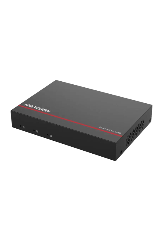 NVR 4 canale 4MP, 4 porturi PoE, SSD 1 TB - HIKVISION DS-E04NI-Q1-4P1T