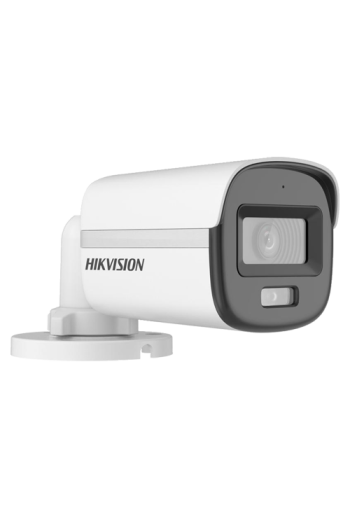 ColorVu, Dual Light -Camera analog 3K, lentila 2.8mm, IR 20m, WL 20m, TVI/AHD/CVI/CVBS, Mic., IP67 - HIKVISION DS-2CE10KF0T-LFS-