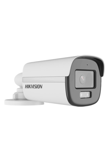 ColorVu, Dual Light -Camera analog 3K, lentila 2.8mm, IR 40m, WL 40m, TVI/AHD/CVI/CVBS, Mic., IP67 - HIKVISION DS-2CE12KF0T-LFS-
