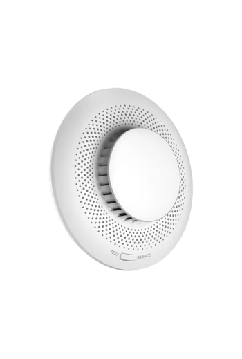 Senzor de fum Smart Home EZVIZ, avertizare optica si acustica, comunicare Wireless ZigBee CS-T4C