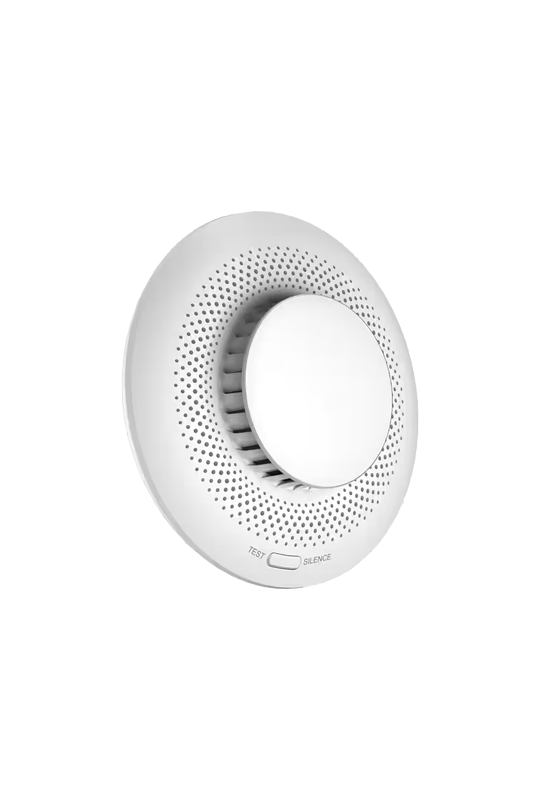 Senzor de fum Smart Home EZVIZ, avertizare optica si acustica, comunicare Wireless ZigBee CS-T4C