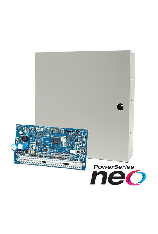 Centrala SERIA DSC POWER NEO 6 zone extensibila la 16 zone, 2 partitii - DSC HS2016NKE