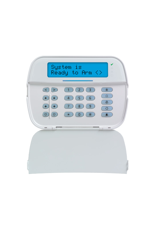 Tastatura LCD alfanumerica, cablata, 128 zone, cititor proximitate, SERIA PRO - DSC HS2LCDPROEE3