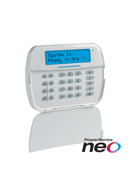 Tastatura LCD alfanumerica, wireless, 128 zone, SERIA NEO - DSC HS2LCDWF8EE3