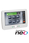 Tastatura touch screen color 7', 128 zone, cititor proximitate, alb, EN/RO, SERIA NEO - DSC HS2TCHPEE1