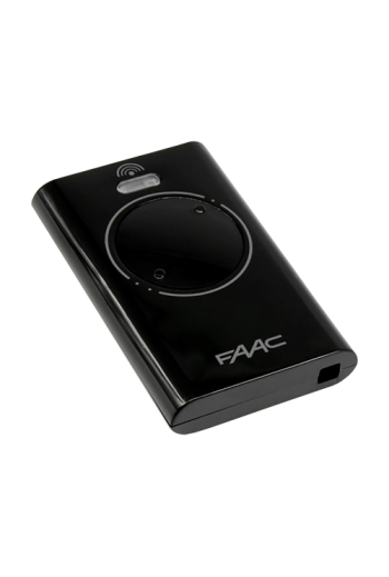 Telecomanda 2 canale, XT2, SLH LR, 433 MHz, negru - FAAC XT2SLH-LR-7870071