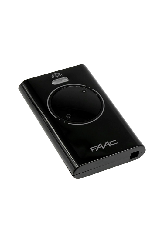 Telecomanda 2 canale, XT2, SLH LR, 433 MHz, negru - FAAC XT2SLH-LR-7870071