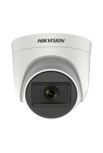 Camera Analog 5MP, lentila 2.8mm, IR 20m, AHD,TVI,CVI,CVBS, Mic - HIKVISION DS-2CE76H0T-ITPFS-2.8mm