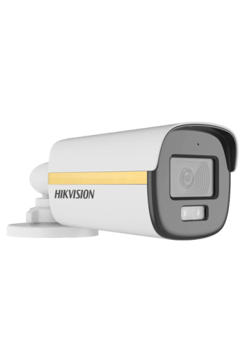 ColorVu, Dual Light - Camera analog 2MP, lentila 2.8mm, IR 40m, WL 40m, TVI/AHD/CVI/CVBS, Mic. - HIKVISION DS-2CE12DF3T-LFS-2.8m