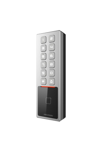 Terminal control acces, PIN/Card M1, Wiegand, RS485, Alarma, IK08 - HIKVISION DS-K1T805MX