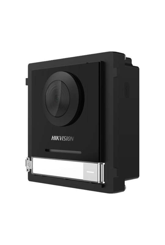 Modul Master conectare 2 fire, camera video 2MP fisheye si un buton apel, IR 3m - HIKVISION DS-KD8003Y-IME2