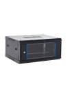 Rack perete 4U 19'' 600x450, capacitate incarcare 60 Kg, negru - ASYTECH Networking ASY-4U-6045WL