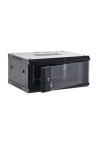 Rack perete 4U 19'' 600x450, capacitate incarcare 60 Kg, negru - ASYTECH Networking ASY-4U-6045WL