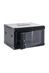 Rack perete 6U 19' 600x450, capacitate incarcare 60 Kg, negru - ASYTECH Networking ASY-6U-6045WL