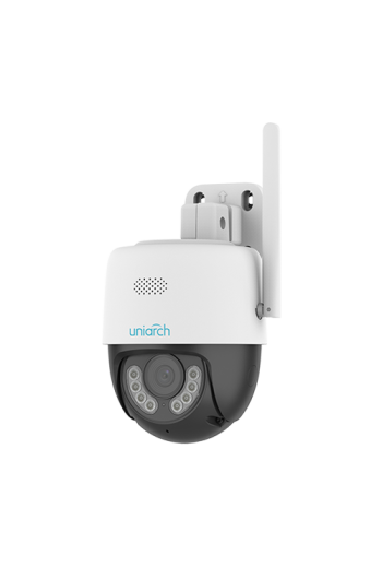 Camera IP PT WiFi, rezolutie 3MP, lentila 4mm, IR 30m, WL 10m, Audio bidirectional - Uniarch Uho-P1A-M3F4D