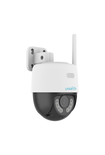 Camera IP PT WiFi, rezolutie 3MP, lentila 4mm, IR 30m, WL 10m, Audio bidirectional - Uniarch Uho-P1A-M3F4D
