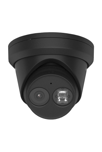 AcuSense - Camera IP 4MP, lentila 2.8mm, IR 30m, Mic. PoE, neagra - HIKVISION DS-2CD2343G2-IU-2.8mm-BLACK