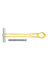 Diblu basculant gips carton cu piesa metalica filetata + surub M5, BT (30 buc.) - CELO 9Y5BTPLO
