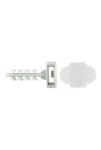 Diblu fixare colier Ã 6x30, cap mare gri in cutie plastic InsertFIX (125 buc.) CELO 96EXPIFB