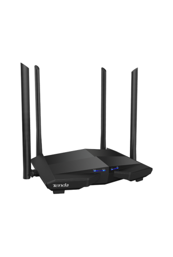 Router WiFi 5, DualBand 2.4/5GHz, 300+867Mbps, 4x6dBi, 4 porturi Gigabit - TENDA TND-AC10-V30