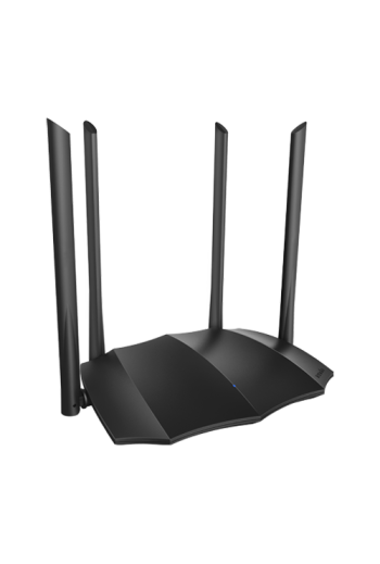 Router WiFi 5 (802.11ac) DualBand 2.4/5GHz, 300+867Mbps, 4x6dBi, 4 porturi Gigabit - TENDA TND-AC8