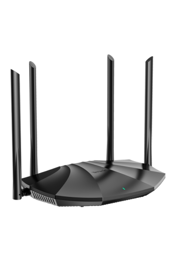 Router WiFi 6, DualBand 2.4Ghz/5GHz 300+1201Mbps, 4x6dBi, 4 porturi Gigabit - TENDA TND-RX2