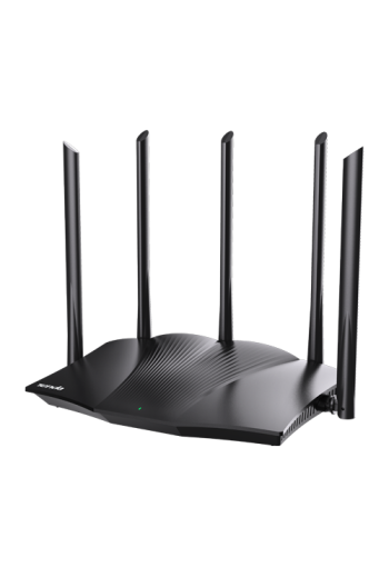 Router Wi-Fi 6, DualBand2.4/5GHz, 574+2402 Mbps, 5x6dBi, 4 x Gigabit  - TENDA TND-TX12-PRO-V20