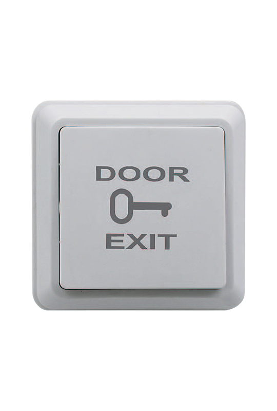 Buton de iesire din plastic, montaj aparent (PICTOGRAMA + TEXT) CSB-69G-LED