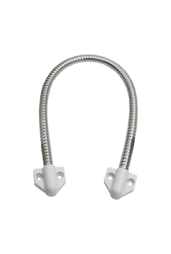 Set legatura flexibila din inox, capete din plastic vopsit alb,  400 x 6 mm CSL-400-2