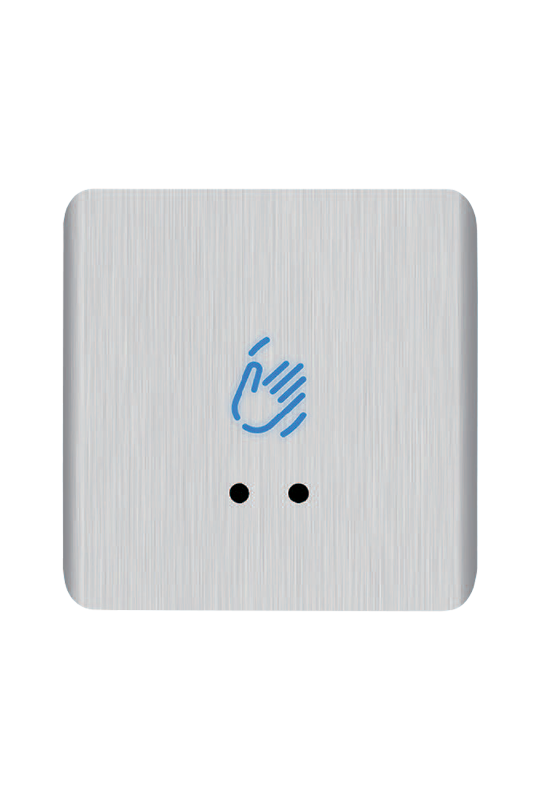Buton de iesire Touchless ajustabil, aluminiu, argintiu, montaj aparent, IP66 CSB-20C30S-AL1