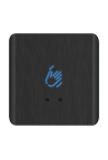 Buton de iesire Touchless ajustabil, aluminiu, negru, montaj aparent, IP66 CSB-20C30S-AL2