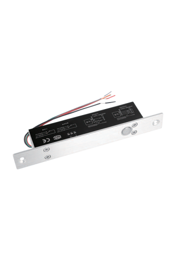 Bolt electric Fail Safe (NC), 12 Vcc, delay 0-3-6 secunde, monitorizare CSL-39-NC