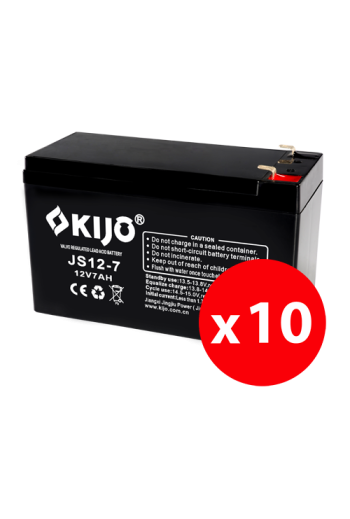 Cutie 10 acumulatori JS12-7 - KIJO JS12-7-BAX