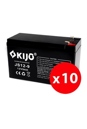 Cutie 10 acumulatori JS12-9 - KIJO JS12-9-BAX