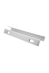 Suport aluminiu UZL pt. montaj electromagnet tip CSE-280P pe usi sticla fara rama CSE-280P-UZL