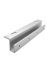 Suport aluminiu UZL pt. montaj electromagnet tip CSE-280P pe usi sticla fara rama CSE-280P-UZL