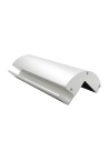 Suport aluminiu UZL pt. montaj electromagnet tip CSE-280P pe usi sticla fara rama CSE-280P-UZL